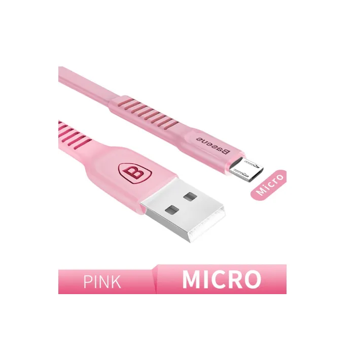 Baseus - fast charging - flat micro USB data cableKabels