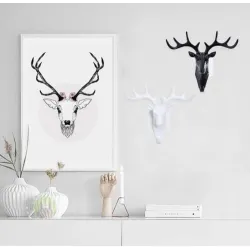 Deer head - wall hook - hangerCandles & Holders