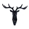 2017 Nieuwe Dier Herten Stags Head Haak Muur Hanger Rack Houder Hars Home Decoratieve Mounted HangerKaarsen & Houders