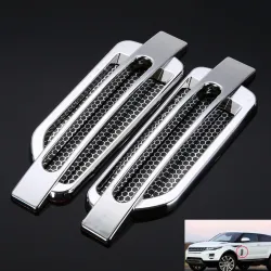 Side grille - luchtinlaat vents stickers 2 stuks - auto stylingStickers