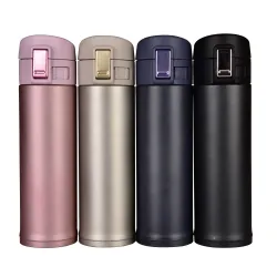 450 ml Rvs Dubbele Wand Gesoleerde Thermos Beker Thermoskan Koffie Mok Reizen Drink Fles ThermocupOutdoor & Kamperen