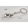 Double heart & arrow - keychainSleutelhangers