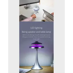 UFO - magnetic levitation - Bluetooth stereo wireless speaker - fashion lampBluetooth Luidsprekers
