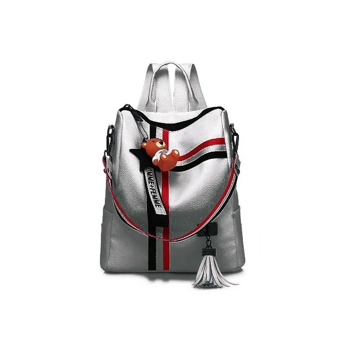 Fashion retro backpack & handbag with tasselsHandtassen