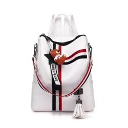 Fashion retro backpack & handbag with tasselsHandtassen