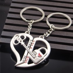 Heart & key - keychain 2 pcsSleutelhangers