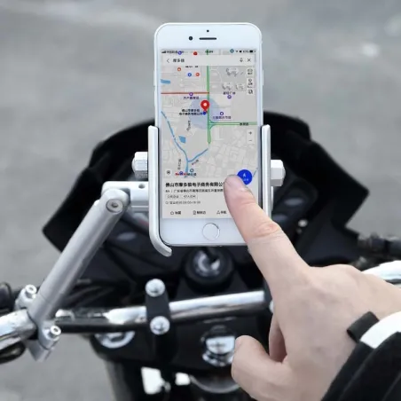 Multi-function adjustable phone holder for motorcycle 22mmAccessoires