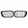 Front bumper grill - 2 line slat M color 3 colors for BMW 3 Series E46 4-door 2 pcsRoosters