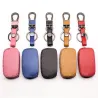 Autosleutel lederen cover voor Volkswagen Polo B5, B6, Golf 4, 5, 6, Jetta, MK6, TiguanSleutels