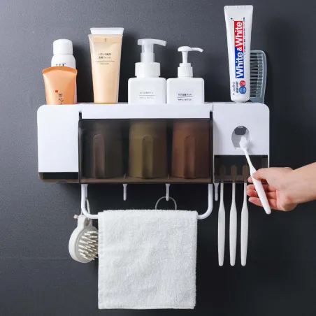 Toothbrush holder toothpaste squeezer dispenser bathroom accessories setsBadkamer & Toilet