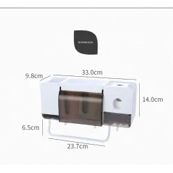Toothbrush holder toothpaste squeezer dispenser bathroom accessories setsBadkamer & Toilet