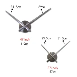Large decorative DIY wall clockClocks