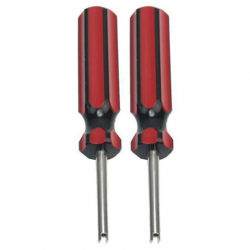 Universal tool for tire demote valve repair 10cm 2 piecesScrewdrivers