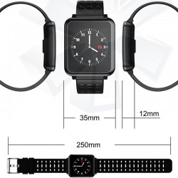 Q8 IP67 wasserdicht bluetooth Herzfrequenzmesser & pedometer - smartwatch