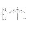 Windproof glassfiber strong umbrellaOutdoor & Camping