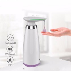 340ml Automatische Zeepdispenser Hand Gratis Touchless Sanitizer Badkamer Dispenser Smart Sensor ZeeBadkamer & Toilet