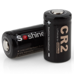 CR 2 - 3V 1000mAh batterij 2 stuksBatterijen