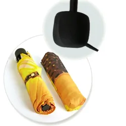 Sunflower design - rain & sun umbrella - foldingOutdoor & Camping
