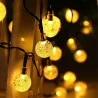 Solar LED crystal balls - waterproof christmas lightsKerstmis