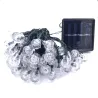 Solar LED crystal balls - waterproof christmas lightsKerstmis