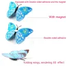 3D vlinders muurstickers - koelkast magneten - 12 stuksMuurstickers
