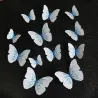 3D vlinder - muursticker met magneet 12 stuksMuurstickers