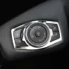 Stainless steel headlight switch cover for Ford Focus 3 MK3/4 Kuga Escape Explorer Mondeo MustangStyling parts