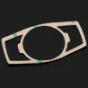 Stainless steel headlight switch cover for Ford Focus 3 MK3/4 Kuga Escape Explorer Mondeo MustangStyling parts