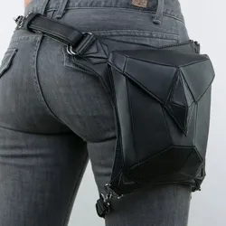 Steampunk - gothic - waist & leg leather bagTassen