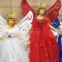 Angel pendant - Christmas tree decoration - 22 cmKerstmis