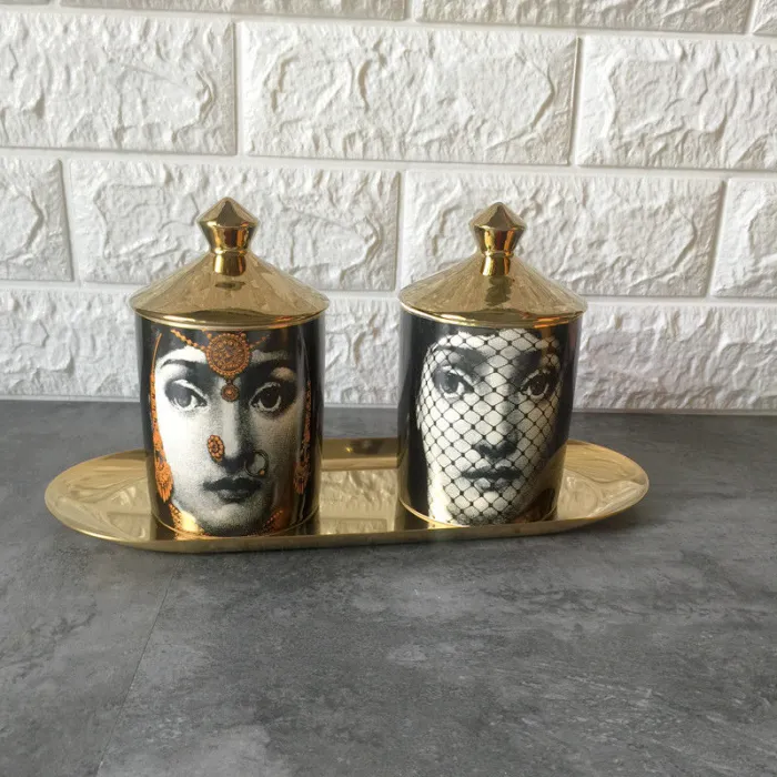 Handmade candle holder - storage boxKaarsen & Houders