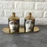 Handmade candle holder - storage boxKaarsen & Houders