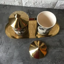 Handmade candle holder - storage boxKaarsen & Houders