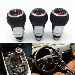 12mm 5/6 speed - gear shift knob for Audi A4 B6 B7 B8 A6 S4 8K A5 8T Q5 8R S Line Ibiza 6J Seat Leon Mk1 Passat GolfVersnelli...