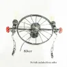 Iron wheel - retro wall lampWandlampen