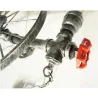 Iron wheel - retro wall lampWandlampen