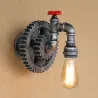 Vintage iron pipe - wall lampWandlampen