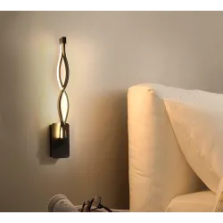 Modern wall mounted light lamp - aluminumWandlampen