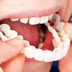 Silicone teeth cover - denture 2 piecesMouth