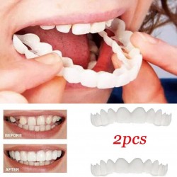 Silikon-Zahnabdeckung - Denture 2 Stück
