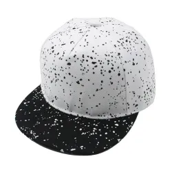 Gestippelde baseballpet snapback - unisexHoeden & Petten