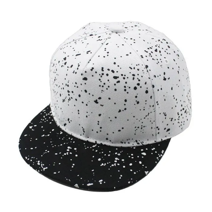 Gestippelde baseballpet snapback - unisexHoeden & Petten