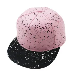 Gestippelde baseballpet snapback - unisexHoeden & Petten