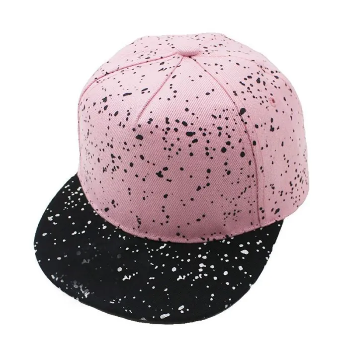 Gestippelde baseballpet snapback - unisexHoeden & Petten