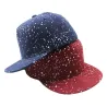 Gestippelde baseballpet snapback - unisexHoeden & Petten