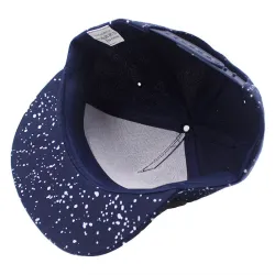 Gestippelde baseballpet snapback - unisexHoeden & Petten