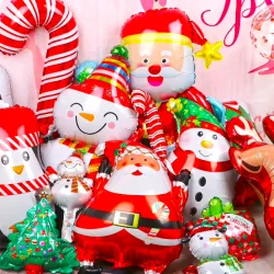 Merry Christmas - aluminum balloonsKerstmis