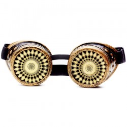 Retro Steampunk Sonnenbrille - unisex Brillen