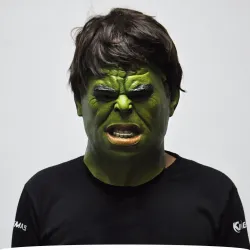 Halloween realistic full face latex maskMaskers