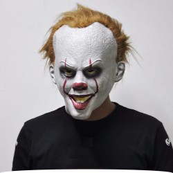 Halloween clown latex full face maskMaskers
